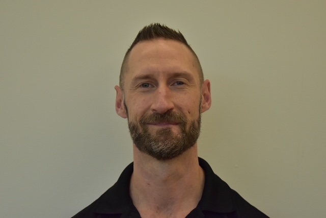 Portrait of Russell Hicks, RMT at Talbot Trail Physiotherapy in St. Thomas, Elgin County. Expert in Physiotherapy services at Talbot Trail.